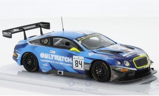 Bentley Continental T 1/43 TrueScale Miniatures GT3 RHD No.84 Team HTP Blancpain GT Series Moskau 2015 V.Abril/M.Buhk coche miniatura