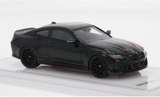 Bmw M4 1/43 TrueScale Miniatures CSL (G82) schwarz 2023 1:43 coche miniatura