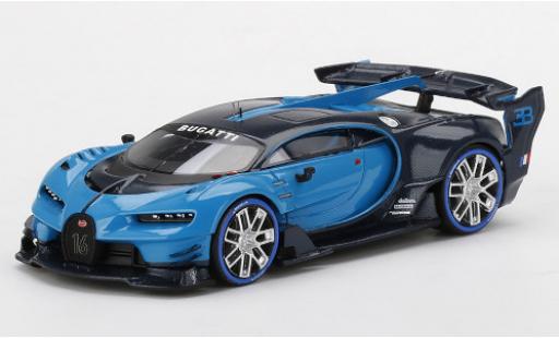 Coche miniatura Bugatti Vision 1/43 TrueScale Miniatures Gran Turismo azul Bugatti Vision 1/43 TrueScale Miniatures Gran Turismo azul coche miniatura
