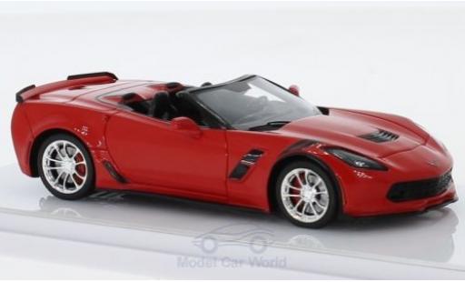 Coche miniatura Chevrolet Corvette 1/43 TrueScale Miniatures (C7) Grand Sport Convertible rojo 2017 Chevrolet Corvette 1/43 TrueScale Miniatures (C7) Grand Sport Convertible rojo 2017 coche miniatura