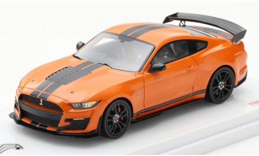 Coche miniatura Ford Mustang 1/43 TrueScale Miniatures Shelby GT 500 naranja/negro 2020 Ford Mustang 1/43 TrueScale Miniatures Shelby GT 500 naranja/negro 2020 coche miniatura