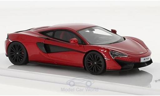 McLaren 570 1/43 TrueScale Miniatures S metalico rojo coche miniatura