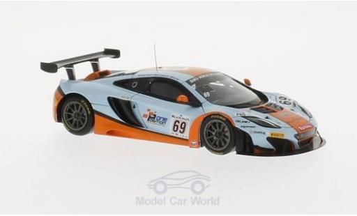 McLaren MP4-12C 1/43 TrueScale Miniatures GT3 No.69 Gulf Racing 24h Spa 2013 A.Carroll/N.Verdonck/R.Bell coche miniatura