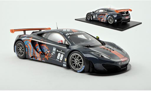 McLaren MP4-12C 1/18 TrueScale Miniatures GT3 No.88 Von Ryan Racing FIA GT3 24h Spa 2012 R.Barff/C.Goodwin/A.Parente/R.Wills coche miniatura