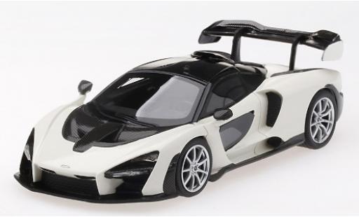 Coche miniatura McLaren Senna 1/43 TrueScale Miniatures blanco McLaren Senna 1/43 TrueScale Miniatures blanco coche miniatura