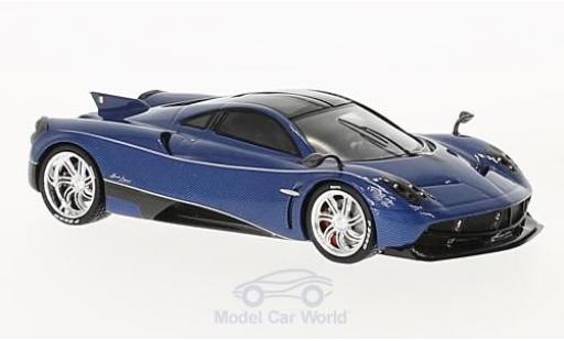 Coche miniatura Pagani Huayra 1/43 TrueScale Miniatures Dinastia Baxia azul/carbon Pagani Huayra 1/43 TrueScale Miniatures Dinastia Baxia azul/carbon coche miniatura