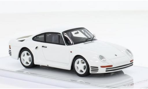 Coche miniatura Porsche 959 1/43 TrueScale Miniatures weiss 1:43 Porsche 959 1/43 TrueScale Miniatures weiss 1:43 coche miniatura