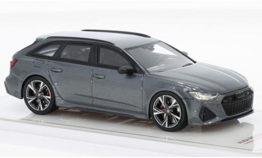 Coche miniatura Audi RS6 1/43 TrueScale Miniatures Avant metallise gris Audi RS6 1/43 TrueScale Miniatures Avant metallise gris coche miniatura