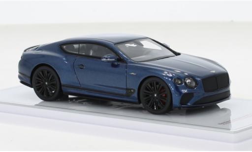 Bentley Continental 1/43 TrueScale Miniatures GT Speed metallise azul 2022 coche miniatura