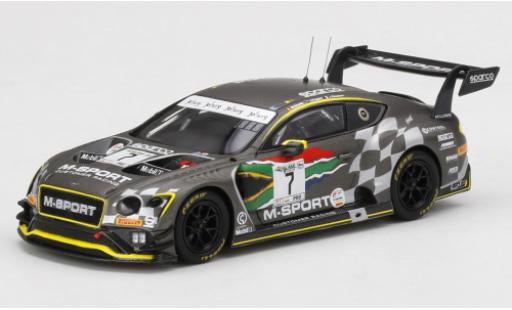 Coche miniatura Bentley Continental 1/43 TrueScale Miniatures GT3 No.7 M-Sport Team Intercontinental GT Challenge 9h Kyalami 2020 Bentley Continental 1/43 TrueScale Miniatures GT3 No.7 M-Sport Team Intercontinental GT Challenge 9h Kyalami 2020 coche miniatura