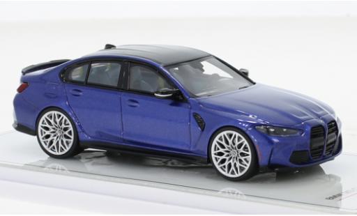 Coche miniatura Bmw M3 1/43 TrueScale Miniatures Competition (G80) metallise azul 2021 Bmw M3 1/43 TrueScale Miniatures Competition (G80) metallise azul 2021 coche miniatura
