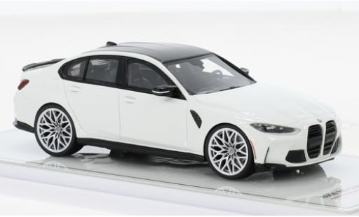 Coche miniatura Bmw M3 1/43 TrueScale Miniatures Competition (G80) blanco 2021 Bmw M3 1/43 TrueScale Miniatures Competition (G80) blanco 2021 coche miniatura