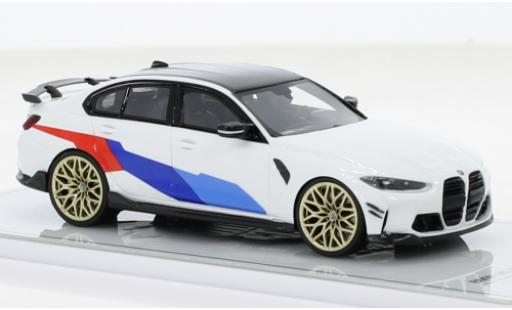 Coche miniatura Bmw M3 1/43 TrueScale Miniatures M-Performance (G80) blanco/Dekor Bmw M3 1/43 TrueScale Miniatures M-Performance (G80) blanco/Dekor coche miniatura