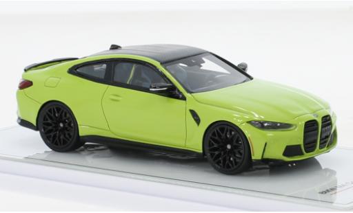 Coche miniatura Bmw M4 1/43 TrueScale Miniatures Competition (G82) verde 2021 Bmw M4 1/43 TrueScale Miniatures Competition (G82) verde 2021 coche miniatura