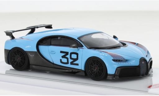 Bugatti Chiron 1/43 TrueScale Miniatures Pur Sport Grand Prix azul clair coche miniatura