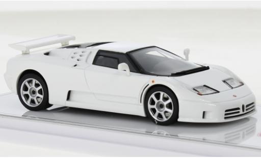 Bugatti EB110 1/43 TrueScale Miniatures Super Sport blanche coche miniatura