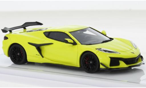 Coche miniatura Chevrolet Corvette 1/43 TrueScale Miniatures (C8) Z06 amarillo clair 2023 Chevrolet Corvette 1/43 TrueScale Miniatures (C8) Z06 amarillo clair 2023 coche miniatura