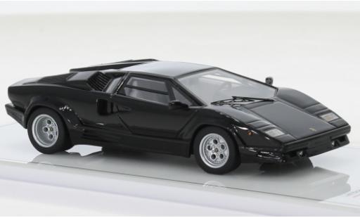 Coche miniatura Lamborghini Countach 1/43 TrueScale Miniatures 25th Anniversaire negro Lamborghini Countach 1/43 TrueScale Miniatures 25th Anniversaire negro coche miniatura