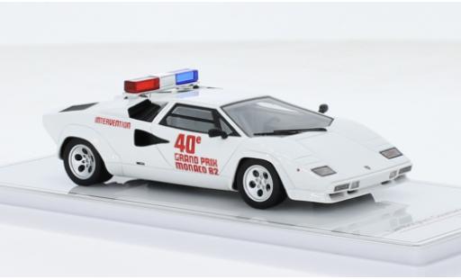 Coche miniatura Lamborghini Countach 1/43 TrueScale Miniatures formule 1 GP Monaco 1982 Lamborghini Countach 1/43 TrueScale Miniatures formule 1 GP Monaco 1982 coche miniatura