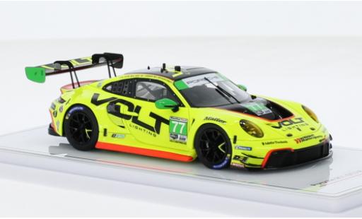 Coche miniatura Porsche 992 GT3 R 1/43 TrueScale Miniatures 911  No.77 Volt Racing IMSA 24h Daytona 2023 Porsche 992 GT3 R 1/43 TrueScale Miniatures 911  No.77 Volt Racing IMSA 24h Daytona 2023 coche miniatura