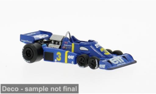 Tyrrell P34 1/87 Brekina Formel 1 1976 Elf #3 J.Scheckter 1:87 coche miniatura