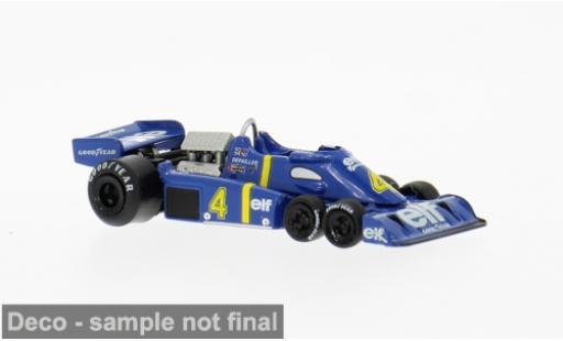 Tyrrell P34 1/87 Brekina Formel 1 1976 Elf #4 P.Depailler 1:87 coche miniatura