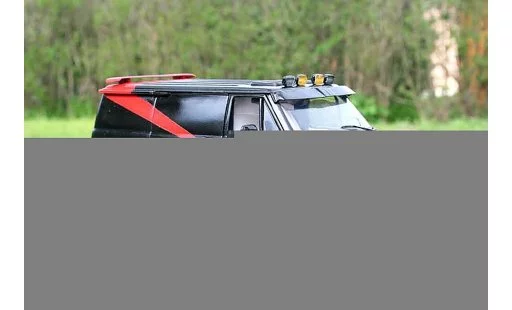 Chevrolet Van fourgon 1/18 Highway 61 agence tous risques - the a-team coche miniatura