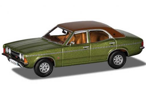 Coche miniatura Ford Cortina 1/43 Vanguards MkIII 2.0 GXL metalico verde/matt-marron RHD 1973 Ford Cortina 1/43 Vanguards MkIII 2.0 GXL metalico verde/matt-marron RHD 1973 coche miniatura