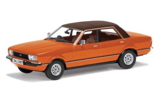 Coche miniatura Ford Cortina 1/43 Vanguards MkIV 2.0 Ghia naranja/matt-marron RHD Ford Cortina 1/43 Vanguards MkIV 2.0 Ghia naranja/matt-marron RHD coche miniatura