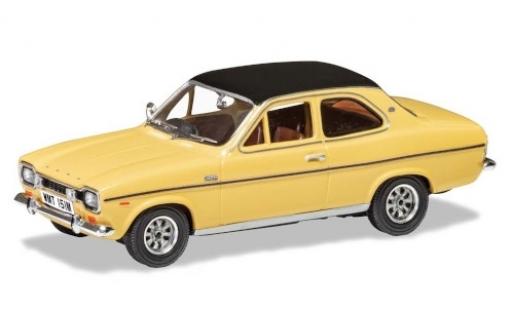 Coche miniatura Ford Escort 1/43 Vanguards Mk1 1300E beige/matt-negro RHD Ford Escort 1/43 Vanguards Mk1 1300E beige/matt-negro RHD coche miniatura