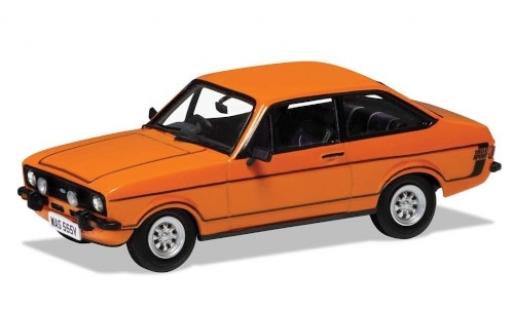 Coche miniatura Ford Escort 1/43 Vanguards Mk2 1600 Sport naranja/Dekor RHD Ford Escort 1/43 Vanguards Mk2 1600 Sport naranja/Dekor RHD coche miniatura