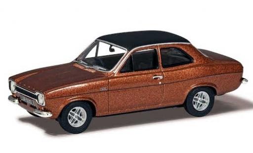 Coche miniatura Ford Escort 1/43 Vanguards MkI Mexico metalico marron/matt-negro RHD Ford Escort 1/43 Vanguards MkI Mexico metalico marron/matt-negro RHD coche miniatura