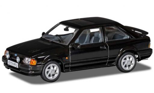 Coche miniatura Ford Escort 1/43 Vanguards MkIV RS Turbo negro RHD Ford Escort 1/43 Vanguards MkIV RS Turbo negro RHD coche miniatura