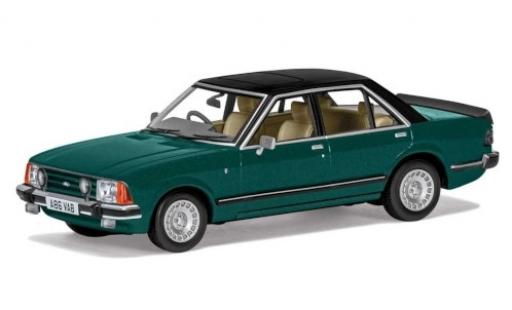 Ford Granada 1/43 Vanguards MkII 2.8i Ghia verde/matt-marron RHD 1977 coche miniatura