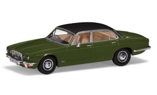 Coche miniatura Jaguar XJ 1/43 Vanguards 12 Series 2 LWB verde/matt-negro RHD Jaguar XJ 1/43 Vanguards 12 Series 2 LWB verde/matt-negro RHD coche miniatura