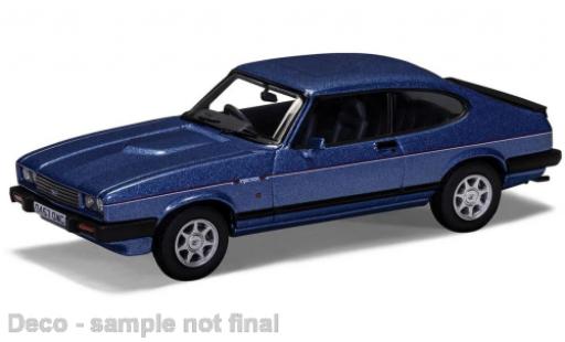 Coche miniatura Ford Capri 1/43 Vanguards MK III Injection Special metallise azul clair RHD 1984 Ford Capri 1/43 Vanguards MK III Injection Special metallise azul clair RHD 1984 coche miniatura