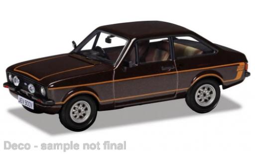 Coche miniatura Ford Escort 1/43 Vanguards MK II 1600 Sport metallise brun RHD Ford Escort 1/43 Vanguards MK II 1600 Sport metallise brun RHD coche miniatura