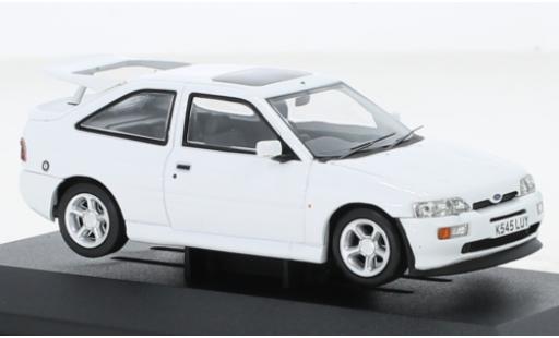 Coche miniatura Ford Escort 1/43 Vanguards MkV RS Cosworth blanco RHD 1992 Ford Escort 1/43 Vanguards MkV RS Cosworth blanco RHD 1992 coche miniatura