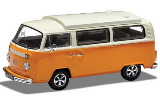 Coche miniatura Volkswagen T2 1/43 Vanguards Camper naranja/beige RHD Volkswagen T2 1/43 Vanguards Camper naranja/beige RHD coche miniatura