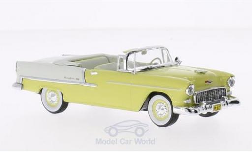 Chevrolet Bel Air 1/43 Vitesse Convertible amarillo/blanco 1955 coche miniatura