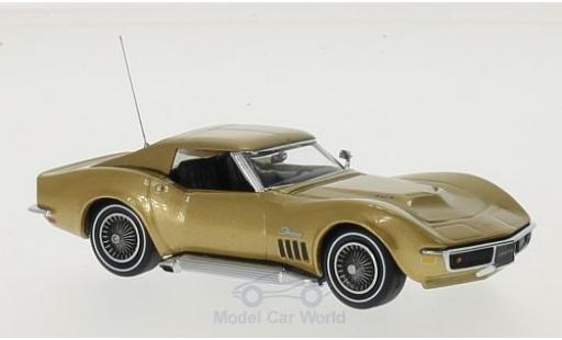 Coche miniatura Chevrolet Corvette C3 1/43 Vitesse (C3) Coupe gold 1969 Chevrolet Corvette C3 1/43 Vitesse (C3) Coupe gold 1969 coche miniatura