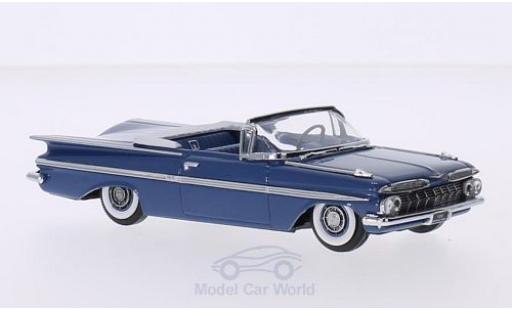 Coche miniatura Chevrolet Impala 1959 1/43 Vitesse Convertible metalico azul 1959 Verdeck geöffnet Chevrolet Impala 1959 1/43 Vitesse Convertible metalico azul 1959 Verdeck geöffnet coche miniatura