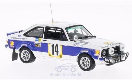 Ford Escort MKI 1/43 Vitesse MKII RS1800 No.14 Safari Rally 1977 A.Vantanen/A.Aho coche miniatura