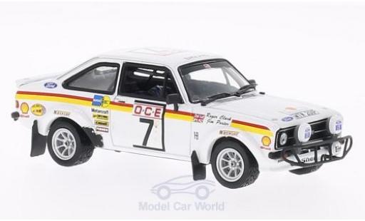 Ford Escort MKI 1/43 Vitesse MKII RS1800 No.7 GP Marokko 1976 R.Clark/J.Porter coche miniatura