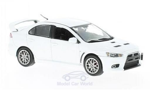 Coche miniatura Mitsubishi Lancer 1/43 Vitesse Evo X Final Edition metalico blanco Mitsubishi Lancer 1/43 Vitesse Evo X Final Edition metalico blanco coche miniatura