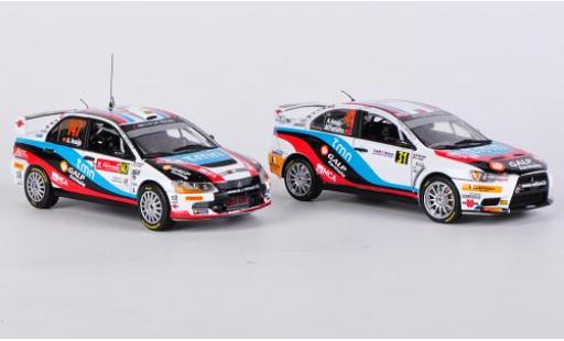 Coche miniatura Mitsubishi Lancer 1/43 Vitesse Evolution IX & X PWRC Champion Boxset A.Araujo/M.Ramalho Mitsubishi Lancer 1/43 Vitesse Evolution IX & X PWRC Champion Boxset A.Araujo/M.Ramalho coche miniatura