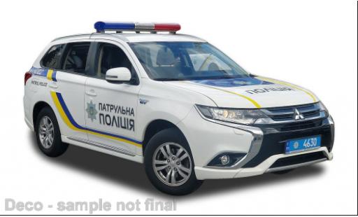 Coche miniatura Mitsubishi Outlander 1/43 Vitesse Ukraine Police 2017 1:43 Mitsubishi Outlander 1/43 Vitesse Ukraine Police 2017 1:43 coche miniatura