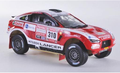 Coche miniatura Mitsubishi Racing Lancer 1/43 Vitesse No.310 Rallye Dakar 2012 G.Spinelli/H.Youssef Mitsubishi Racing Lancer 1/43 Vitesse No.310 Rallye Dakar 2012 G.Spinelli/H.Youssef coche miniatura