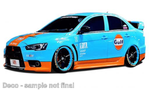 Coche miniatura Mitsubishi Lancer 1/43 Vitesse évolution X Gulf Mitsubishi Lancer 1/43 Vitesse évolution X Gulf coche miniatura