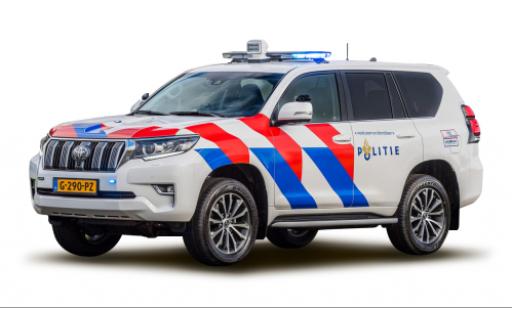 Coche miniatura Toyota Land Cruiser 1/43 Vitesse Prado Politie (NL) 2018 Toyota Land Cruiser 1/43 Vitesse Prado Politie (NL) 2018 coche miniatura